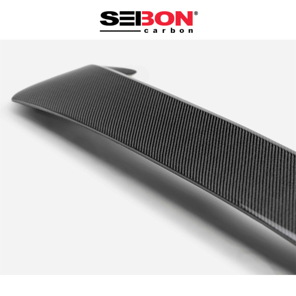 2020-2026年式 トヨタ GR スープラ用 セイボンカーボン カーボンファイバー リアルーフスポイラー Seibon Carbon Carbon Fiber Rear Roof Spoiler For 2020-2026 Toyota GR Supra (送料無料)