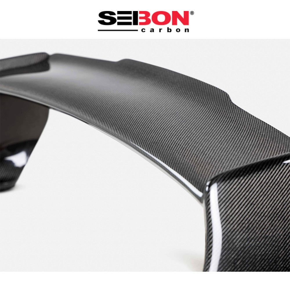 2020-2024年式 トヨタ スープラ用 セイボンカーボン カーボンファイバー TDスタイル リアスポイラー Seibon Carbon TD-Style Carbon Fiber Rear Spoiler For 2020-2024 Toyota GR Supra (送料無料)