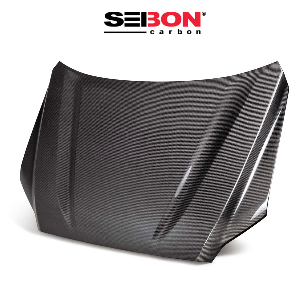 2022-2024年式 トヨタ タンドラ用 セイボンカーボン カーボンファイバー OEMスタイル ボンネット Seibon Carbon OEM-Style Carbon Fiber Hood For 2022-2024 Toyota Tundra / 2023-2024 Toyota Sequoia (送料無料)
