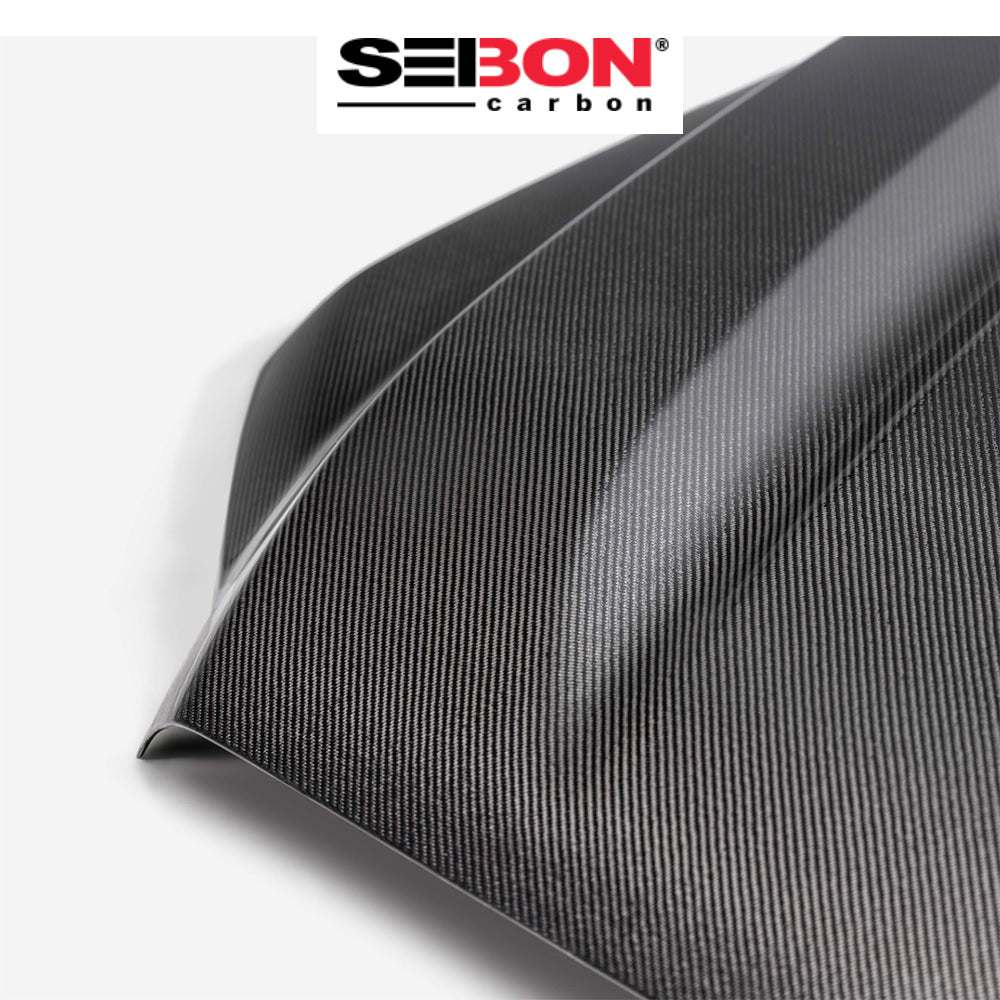 2022-2024年式 トヨタ タンドラ用 セイボンカーボン カーボンファイバー OEMスタイル ボンネット Seibon Carbon OEM-Style Carbon Fiber Hood For 2022-2024 Toyota Tundra / 2023-2024 Toyota Sequoia (送料無料)