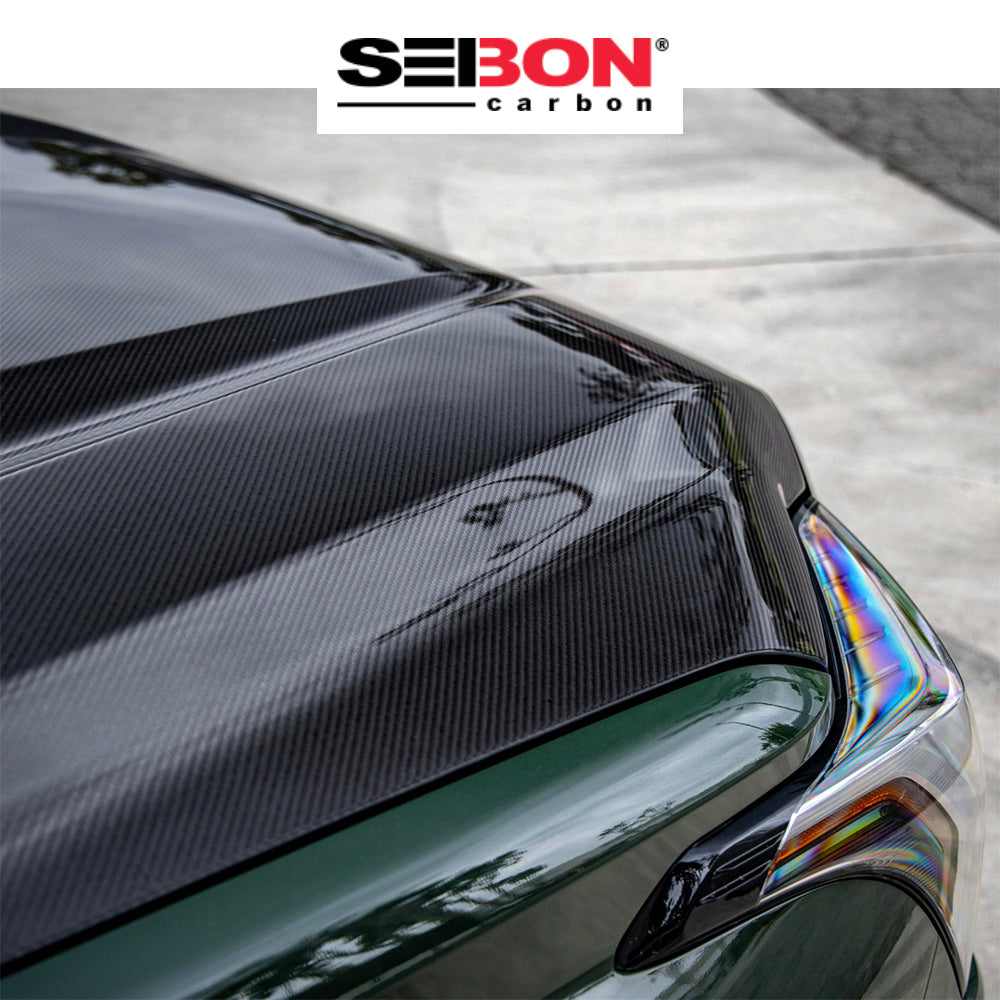 2022-2024年式 トヨタ タンドラ用 セイボンカーボン カーボンファイバー OEMスタイル ボンネット Seibon Carbon OEM-Style Carbon Fiber Hood For 2022-2024 Toyota Tundra / 2023-2024 Toyota Sequoia (送料無料)