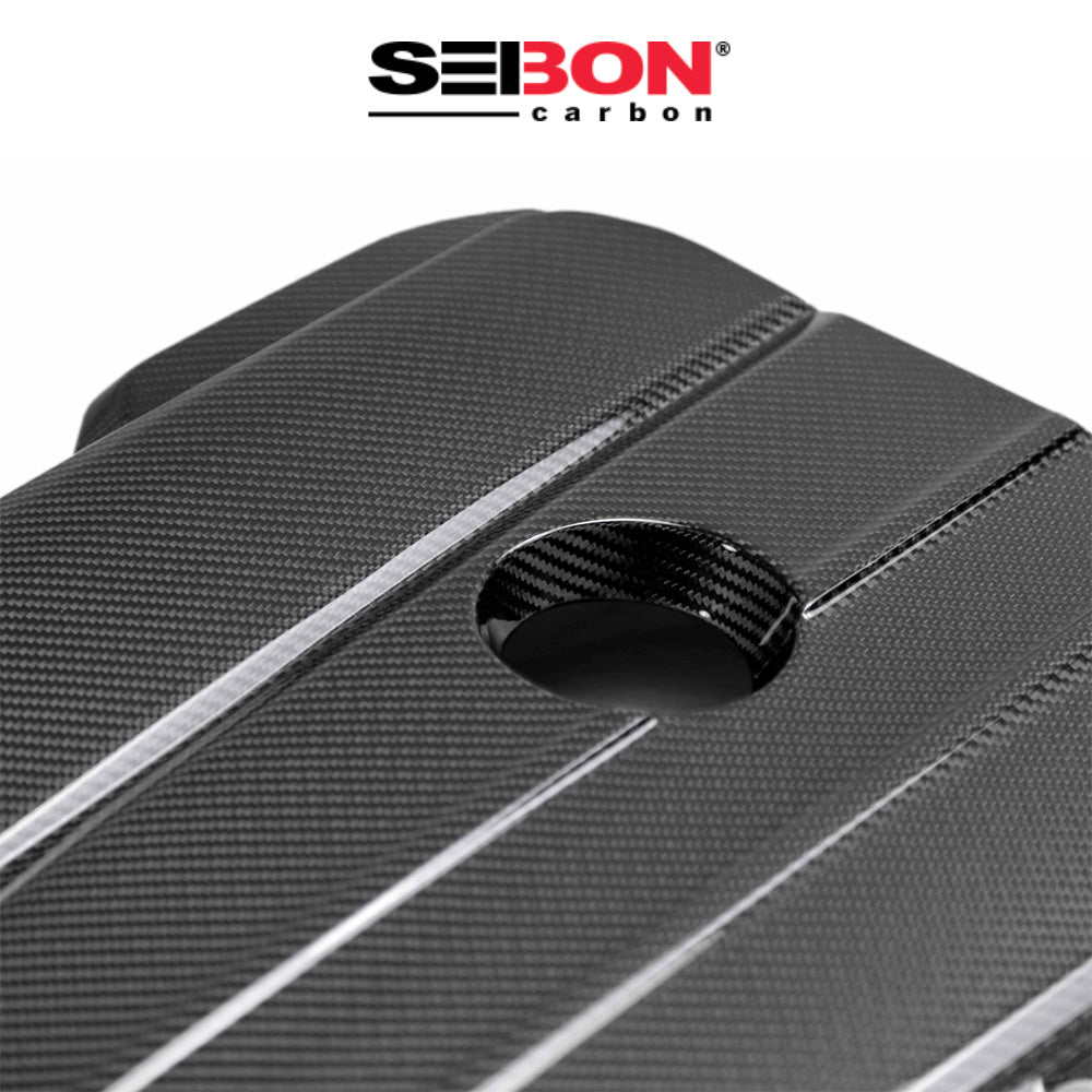 2020-2024年式 トヨタ スープラ用 セイボンカーボン カーボンファイバー エンジンカバー Seibon Carbon Carbon Fiber Engine Cover For 2020-2024 Toyota GR Supra (送料無料)