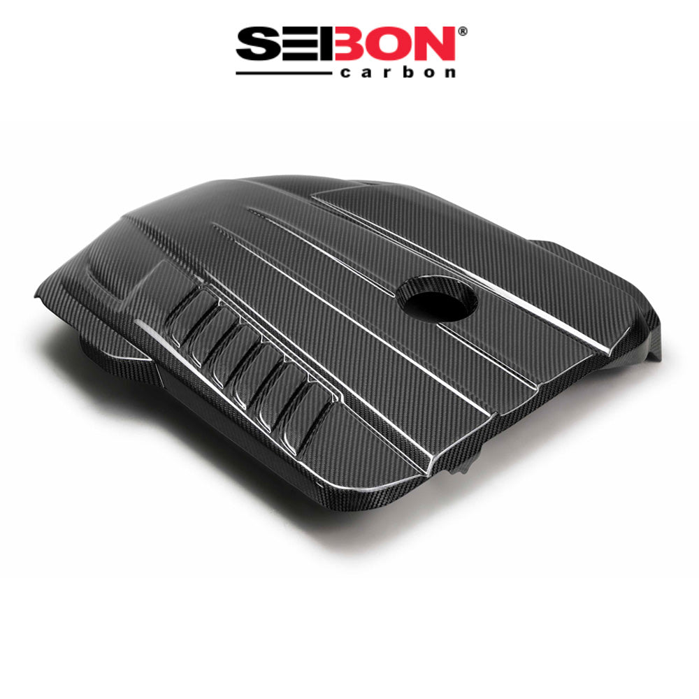 2020-2024年式 トヨタ スープラ用 セイボンカーボン カーボンファイバー エンジンカバー Seibon Carbon Carbon Fiber Engine Cover For 2020-2024 Toyota GR Supra (送料無料)