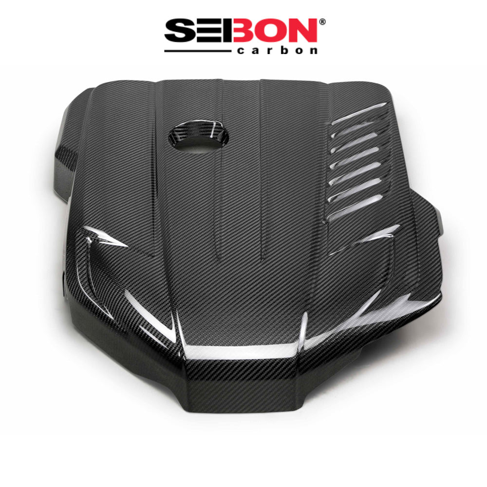2020-2024年式 トヨタ スープラ用 セイボンカーボン カーボンファイバー エンジンカバー Seibon Carbon Carbon Fiber Engine Cover For 2020-2024 Toyota GR Supra (送料無料)