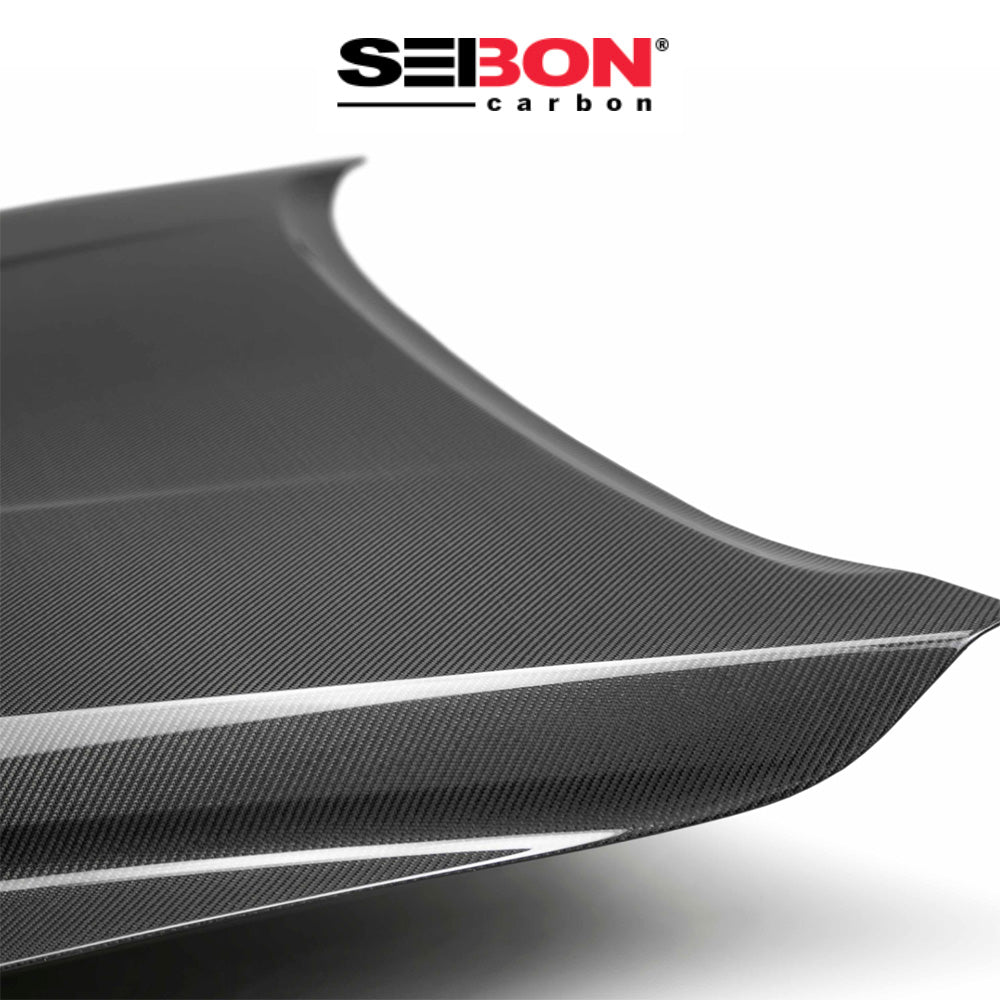 2014-2021年式 トヨタ タンドラ用 セイボンカーボン カーボンファイバー OEMスタイル ボンネット Seibon Carbon OEM-Style Carbon Fiber Hood For 2014-2021 Toyota Tundra (送料無料)