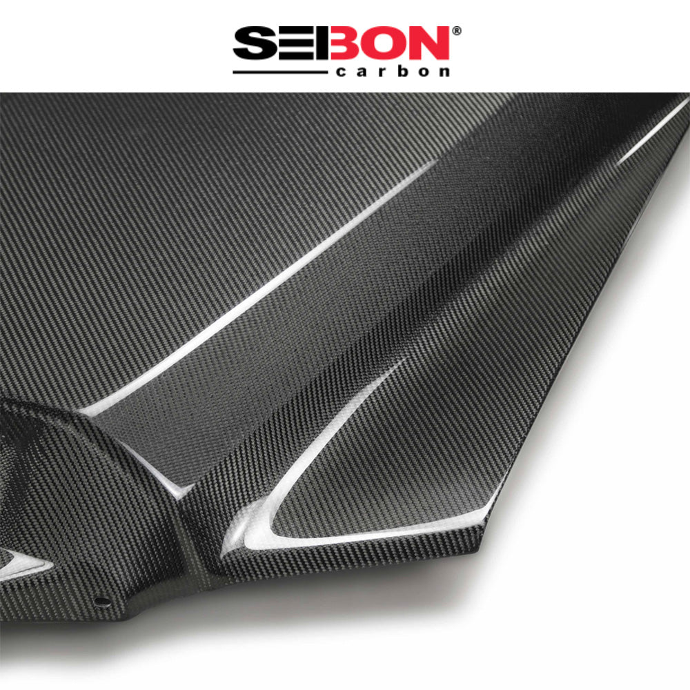 2014-2021年式 トヨタ タンドラ用 セイボンカーボン カーボンファイバー OEMスタイル ボンネット Seibon Carbon OEM-Style Carbon Fiber Hood For 2014-2021 Toyota Tundra (送料無料)