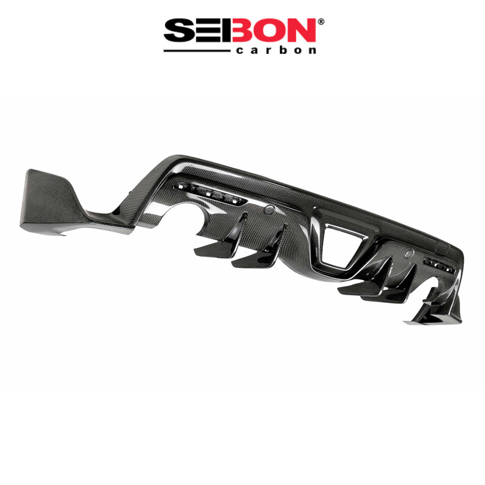 2020-2024年式 トヨタ スープラ用 セイボンカーボン カーボンファイバー MBスタイル リアディフューザー Seibon Carbon MB-Style Carbon Fiber Rear Diffuser For 2020-2024 Toyota GR Supra (送料無料)