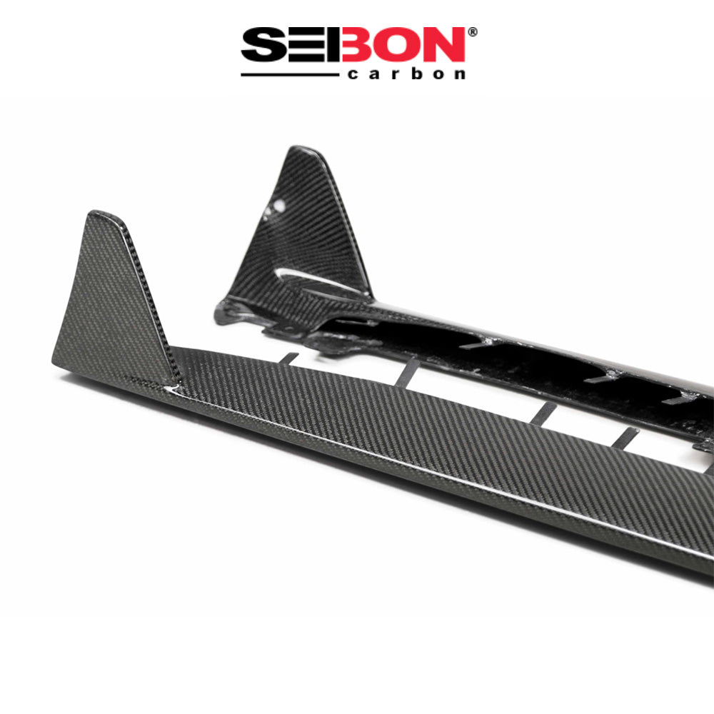2020-2024年式 トヨタ スープラ用 セイボンカーボン カーボンファイバー MBスタイル サイドスカートセット Seibon Carbon MB-Style Carbon Fiber Side Skirts For 2020-2024 Toyota GR Supra (送料無料)