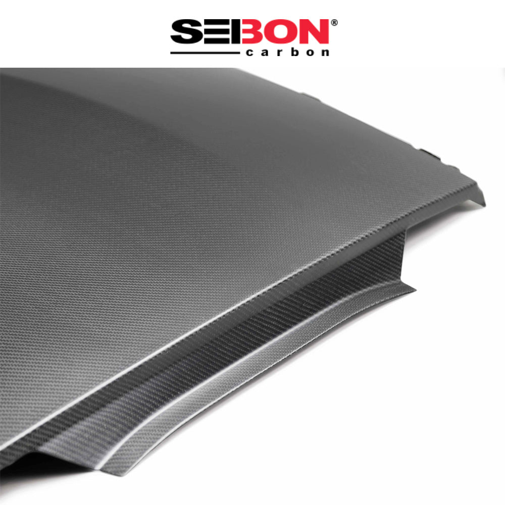 2020-2024年式 トヨタ スープラ用 セイボンカーボン ドライカーボンファイバー ルーフリプレイスメント Seibon Carbon DRY Carbon Fiber Roof Replacement For 2020-2024 Toyota GR Supra (送料無料)