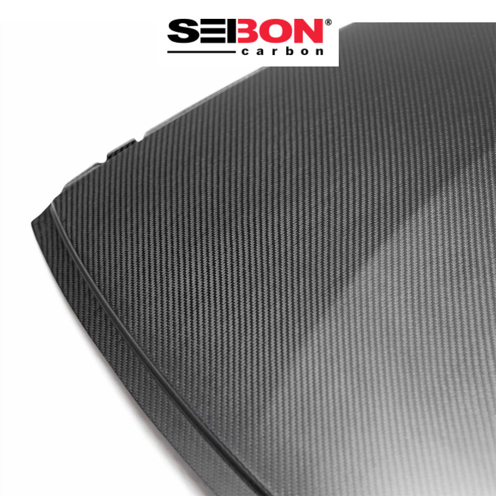 2020-2024年式 トヨタ スープラ用 セイボンカーボン ドライカーボンファイバー ルーフリプレイスメント Seibon Carbon DRY Carbon Fiber Roof Replacement For 2020-2024 Toyota GR Supra (送料無料)
