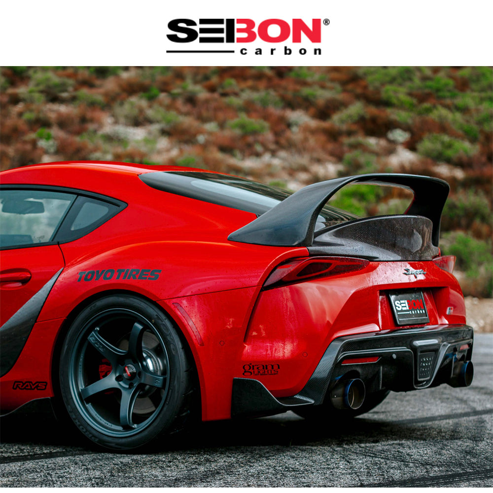 2020-2024年式 トヨタ スープラ用 セイボンカーボン カーボンファイバー リアディフューザー Seibon Carbon Carbon Fiber Rear Diffuser For 2020-2024 Toyota GR Supra (送料無料)