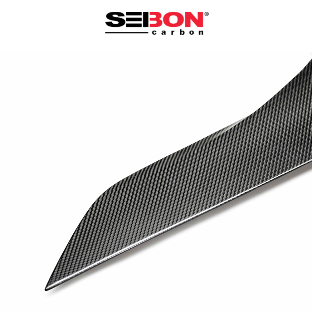 2020-2024年式 トヨタ スープラ用 セイボンカーボン カーボンファイバー OEMスタイル ドアトリムセット Seibon Carbon OEM-Style Carbon Fiber Door Garnish For 2020-2024 Toyota GR Supra (送料無料)