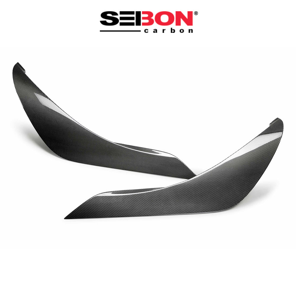 2020-2024年式 トヨタ スープラ用 セイボンカーボン カーボンファイバー OEMスタイル ドアトリムセット Seibon Carbon OEM-Style Carbon Fiber Door Garnish For 2020-2024 Toyota GR Supra (送料無料)
