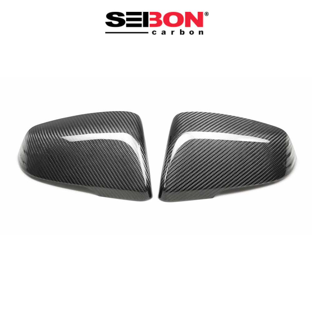 2020-2024年式 トヨタ スープラ用 セイボンカーボン カーボンファイバー ミラーカバーセット Seibon Carbon Carbon Fiber Mirror Caps For 2020-2024 Toyota GR Supra (送料無料)