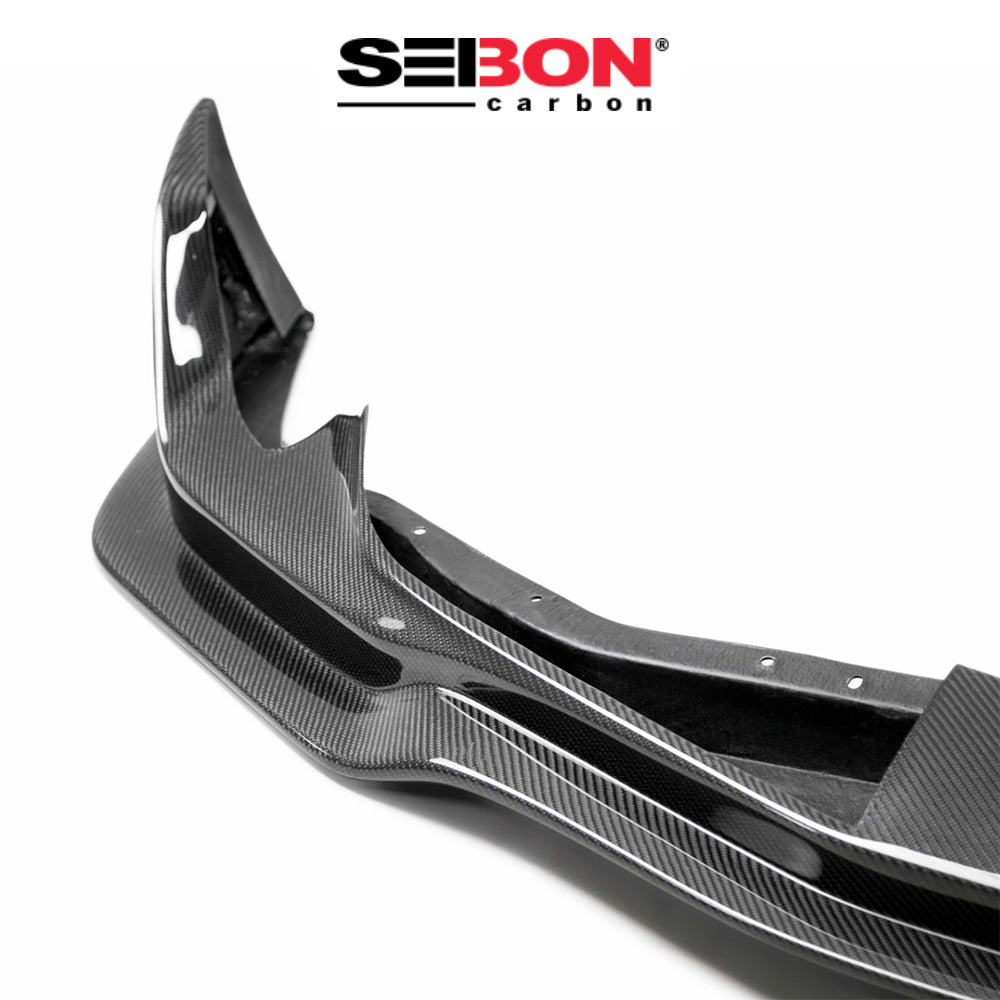 2020-2024年式 トヨタ スープラ用 セイボンカーボン カーボンファイバー MBスタイル フロントリップ Seibon Carbon MB-Style Carbon Fiber Front Lip For 2020-2024 Toyota GR Supra (送料無料)