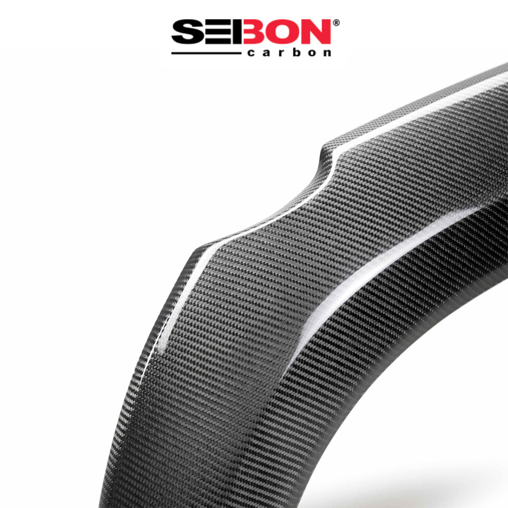 2016-2023年式 トヨタ タコマ用 セイボンカーボン カーボンファイバー リアフェンダーフレアセット Seibon Carbon Carbon Fiber Rear Fender Flares For 2016-2023 Toyota Tacoma (送料無料)
