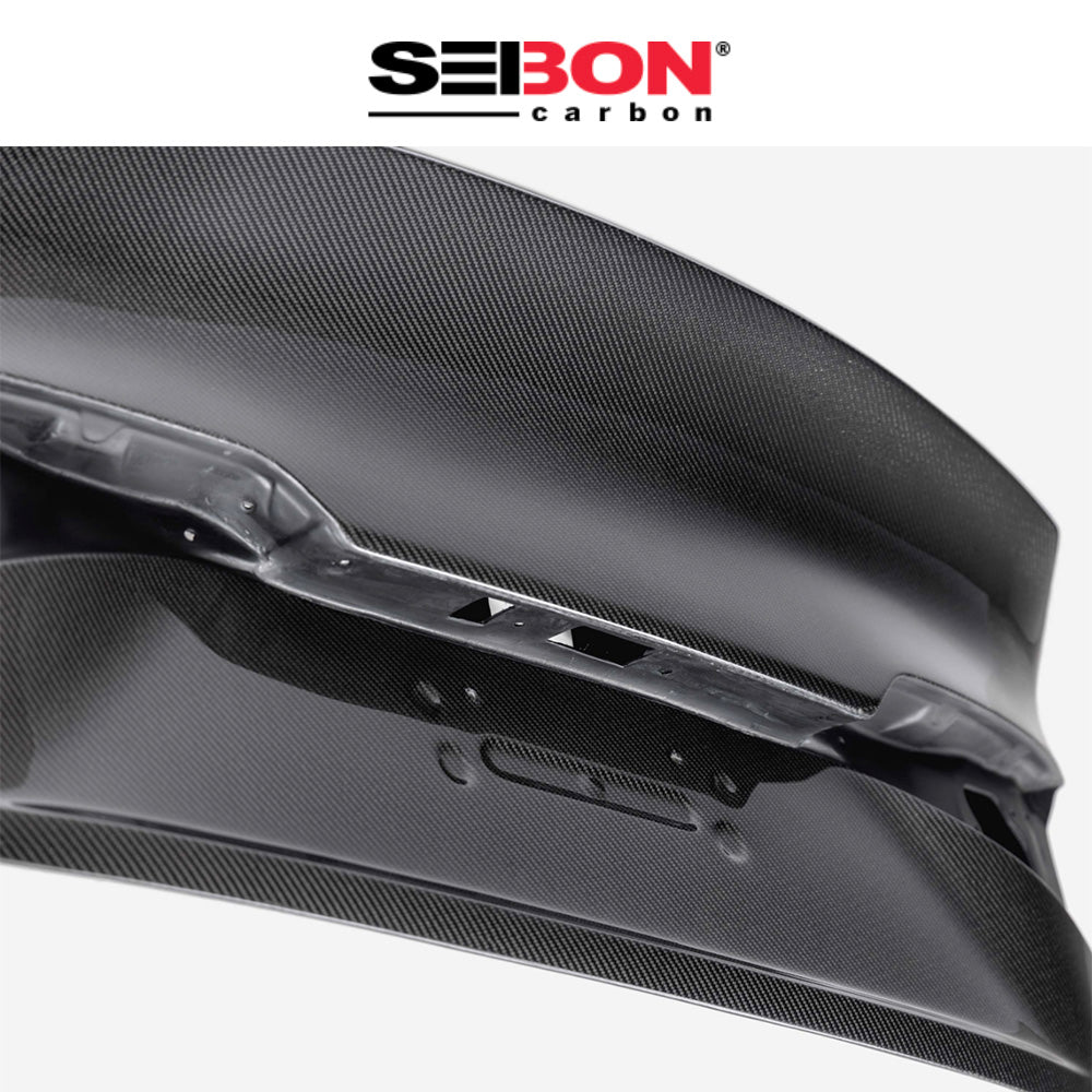 2022-2025年式 ホンダシビック用 セイボンカーボン Cスタイル カーボンファイバー製トランクカバー Seibon Carbon C-Style Carbon Fiber Trunk Lid For 2022-2025 Honda Civic Sedan (消費税、送料込み)