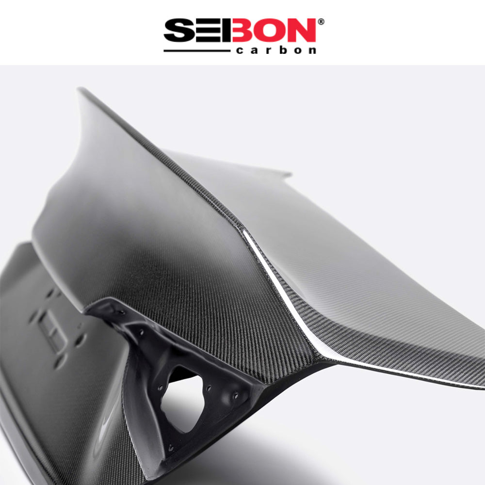 2022-2025年式 ホンダシビック用 セイボンカーボン Cスタイル カーボンファイバー製トランクカバー Seibon Carbon C-Style Carbon Fiber Trunk Lid For 2022-2025 Honda Civic Sedan (消費税、送料込み)