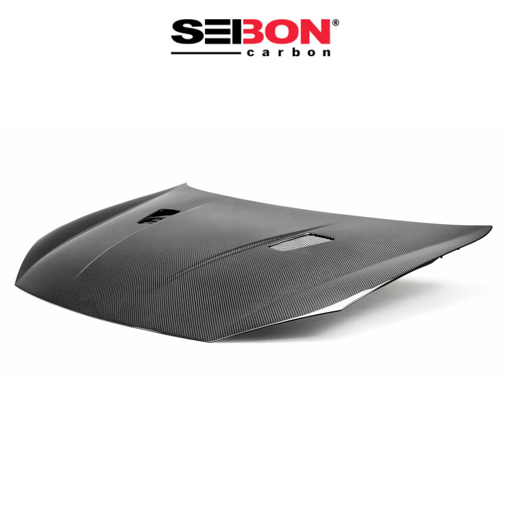 2010-2014年式フォルクスワーゲン ゴルフR用 セイボンカーボン カーボンファイバー TMスタイル ボンネット Seibon Carbon TM-Style Carbon Fiber Hood For 2010-2014 VW Golf / GTI (送料無料)