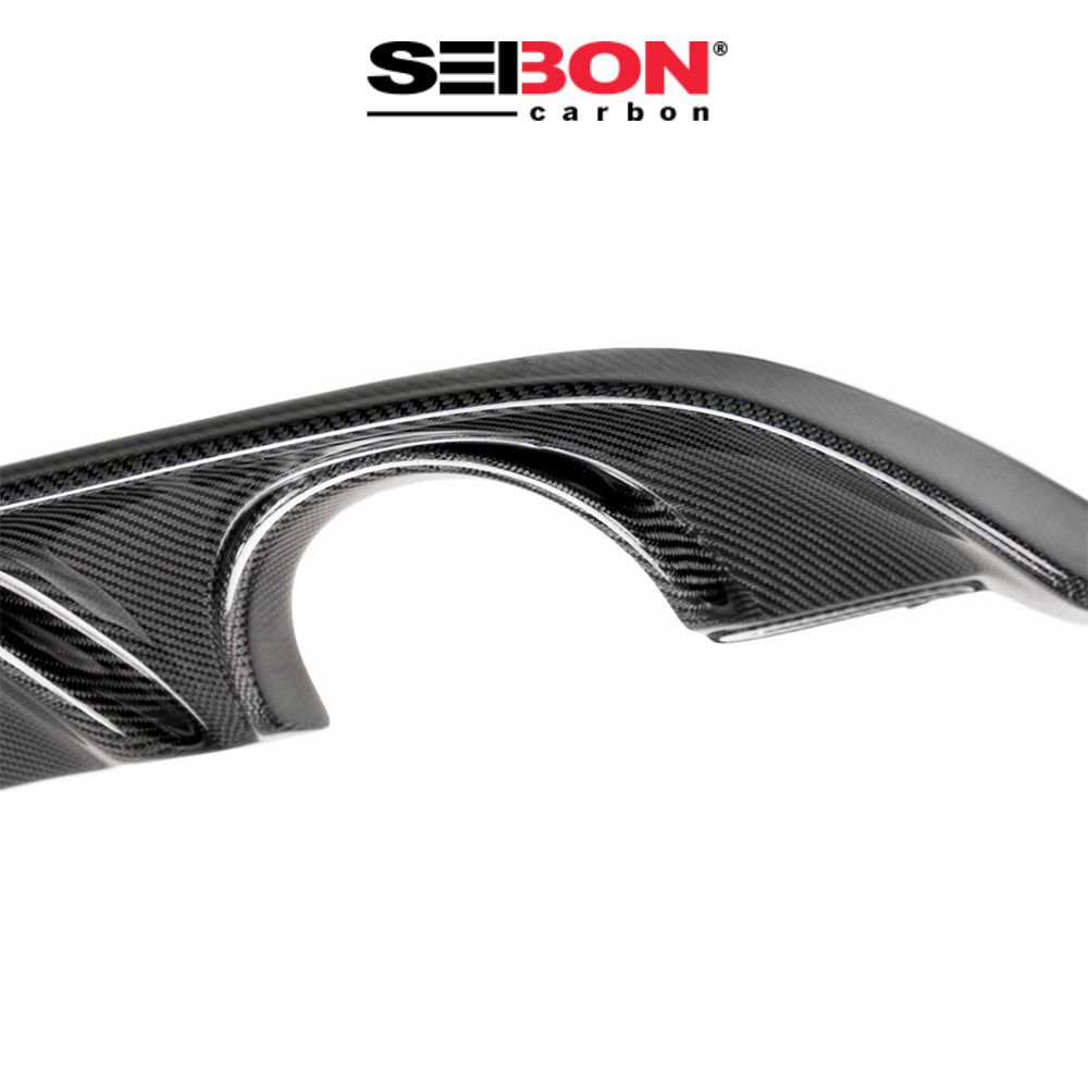 2018-2021年式フォルクスワーゲン ゴルフ GTI 用 セイボンカーボン カーボンファイバー MBスタイル リアリップ Seibon Carbon MB-Style Carbon Fiber Rear Lip For 2018-2021 VW GTI MK7.5 (送料無料)