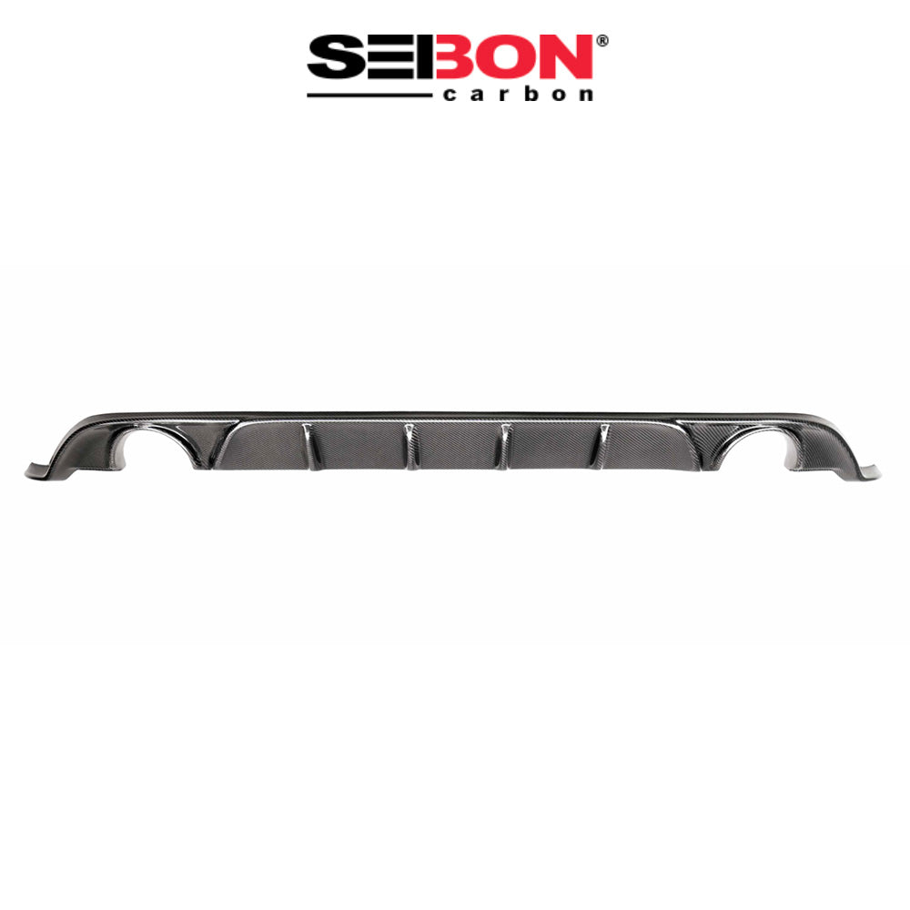 2018-2021年式フォルクスワーゲン ゴルフ GTI 用 セイボンカーボン カーボンファイバー MBスタイル リアリップ Seibon Carbon MB-Style Carbon Fiber Rear Lip For 2018-2021 VW GTI MK7.5 (送料無料)