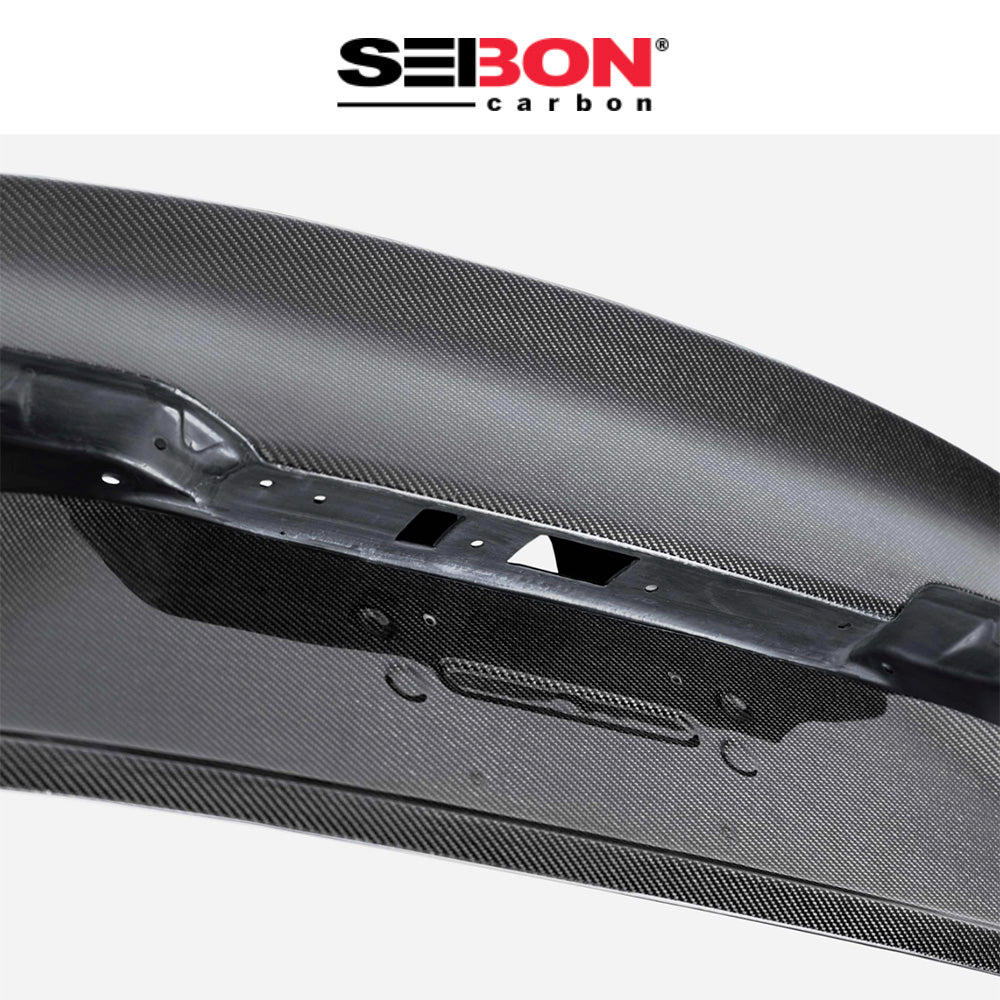 2022-2025年式 ホンダシビック用 セイボンカーボン 純正スタイル カーボンファイバー製トランクカバー Seibon Carbon OEM-Style Carbon Fiber Trunk Lid For 2022-2025 Honda Civic Sedan (消費税、送料込み)
