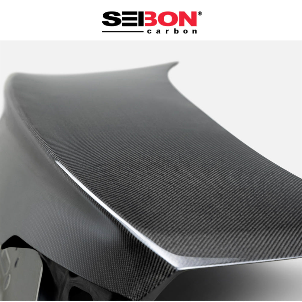 2022-2025年式 ホンダシビック用 セイボンカーボン 純正スタイル カーボンファイバー製トランクカバー Seibon Carbon OEM-Style Carbon Fiber Trunk Lid For 2022-2025 Honda Civic Sedan (消費税、送料込み)