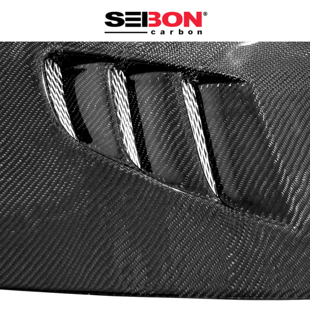 1997-1998年式 日産 シルビアS14用 セイボンカーボン 純正スタイル カーボンファイバー製ボンネット Seibon Carbon TA-Style Carbon Fiber Hood For 1997-1998 Nissan 240SX (消費税、送料込み)