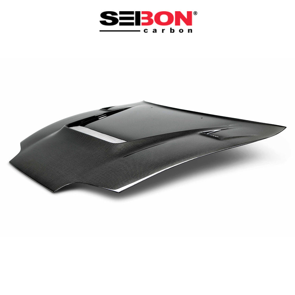 1993-1998年式 トヨタ スープラ用 セイボンカーボン KBスタイル カーボンファイバー製ボンネット Seibon Carbon KB-Style Carbon Fiber Hood For 1993-1998 Toyota Supra (消費税、送料込み)