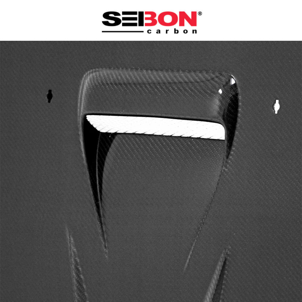 2008-2015年式 三菱 ランサー エボリューション Ⅹ用 セイボンカーボン CWスタイル カーボンファイバー製ボンネット Seibon Carbon CW-Style Carbon Fiber Hood For 2008-2015 Mitsubishi Lancer EVO X (消費税、送料込み)