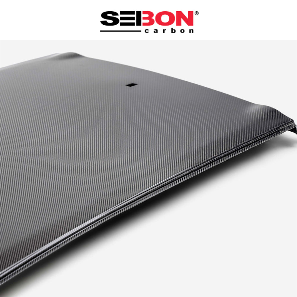 2023-2025年式トヨタ GRカローラ用 セイボンカーボン ドライカーボンファイバー製ルーフ(グロス仕上げ) Seibon Carbon Dry Carbon Fiber Roof For 2019-2025 Toyota Corolla Hatchback / GR Corolla - Gloss (消費税、送料込み)