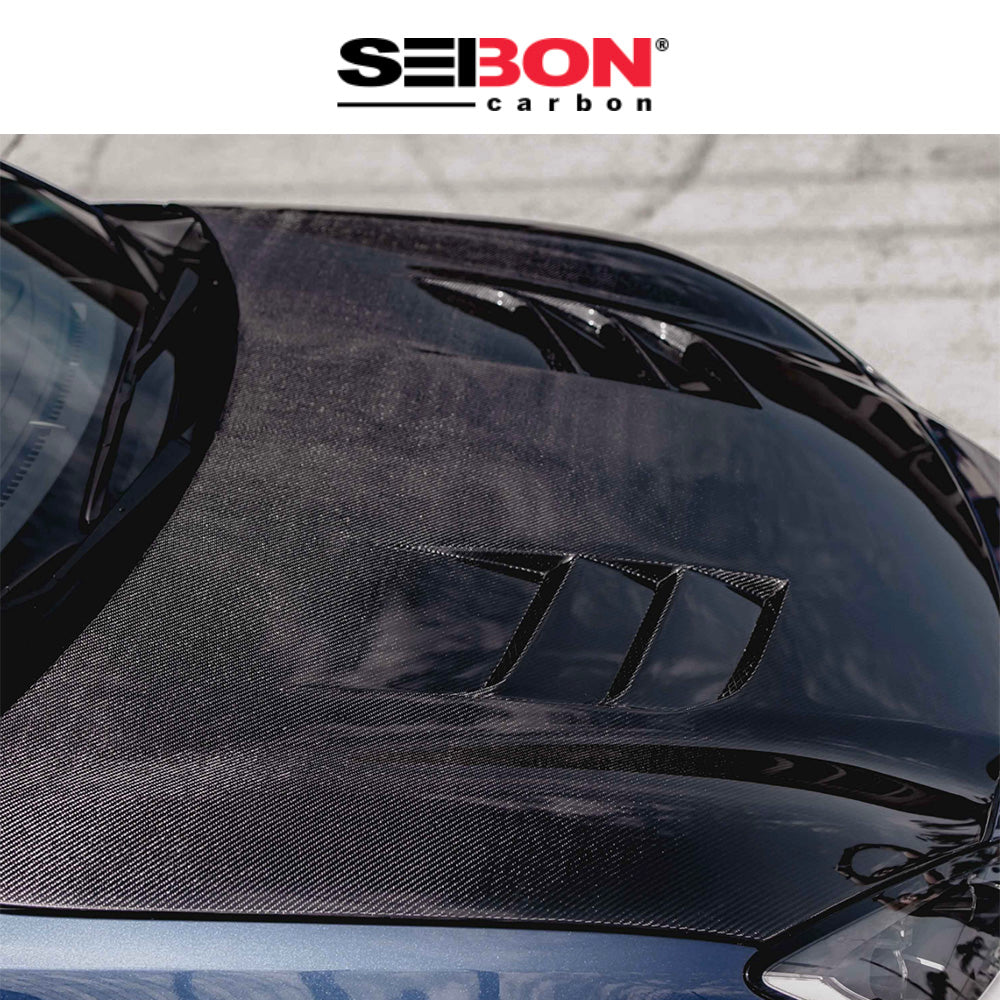2022-2025年式 トヨタ GR86用 セイボンカーボン TSスタイル カーボンファイバー製ボンネット Seibon Carbon TS-Style Carbon Fiber Hood For 2022-2025 Toyota GR86/ Subaru BRZ (消費税、送料込み)