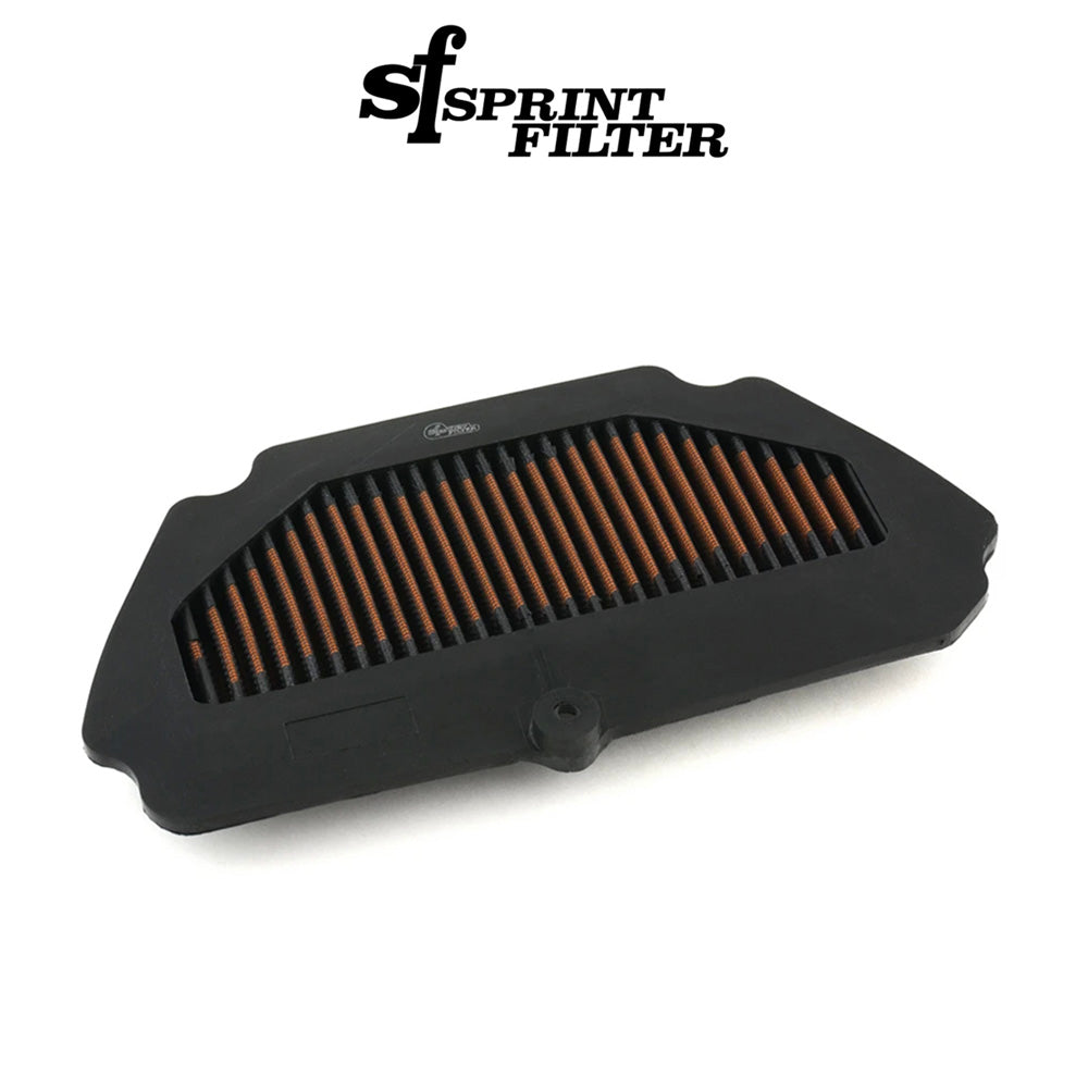 2009-2026年式カワサキ Ninja ZX-6R用スプリントフィルター製 P08 高性能エアフィルター Sprint Filter P08 Kawasaki ZX-6R (09-26), Ninja 600 (09-12), and 636 ABS (13-26) (消費税、送料込み)