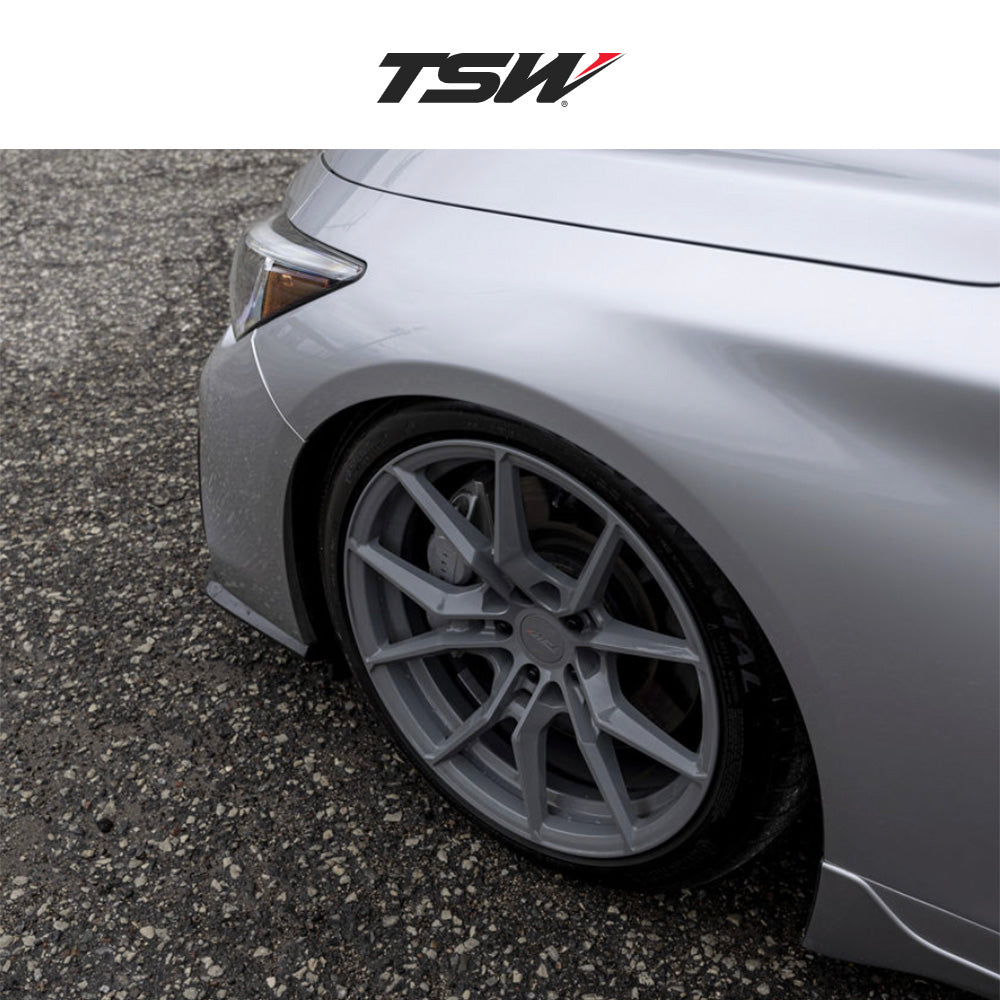 日産フェアレディZ (Nissan Z)用 TSW ネプチューン 18x8J ET 35 フロント 18x9.5J ET 39 リア バトルシップグレー ホイール4本セット TSW TW NEPTUNE 18X8 5X114 +35 76 BTL GRAY / TW NEPTUNE 18X9.5 5X114 +39 76 BTL GRAY (送料無料)