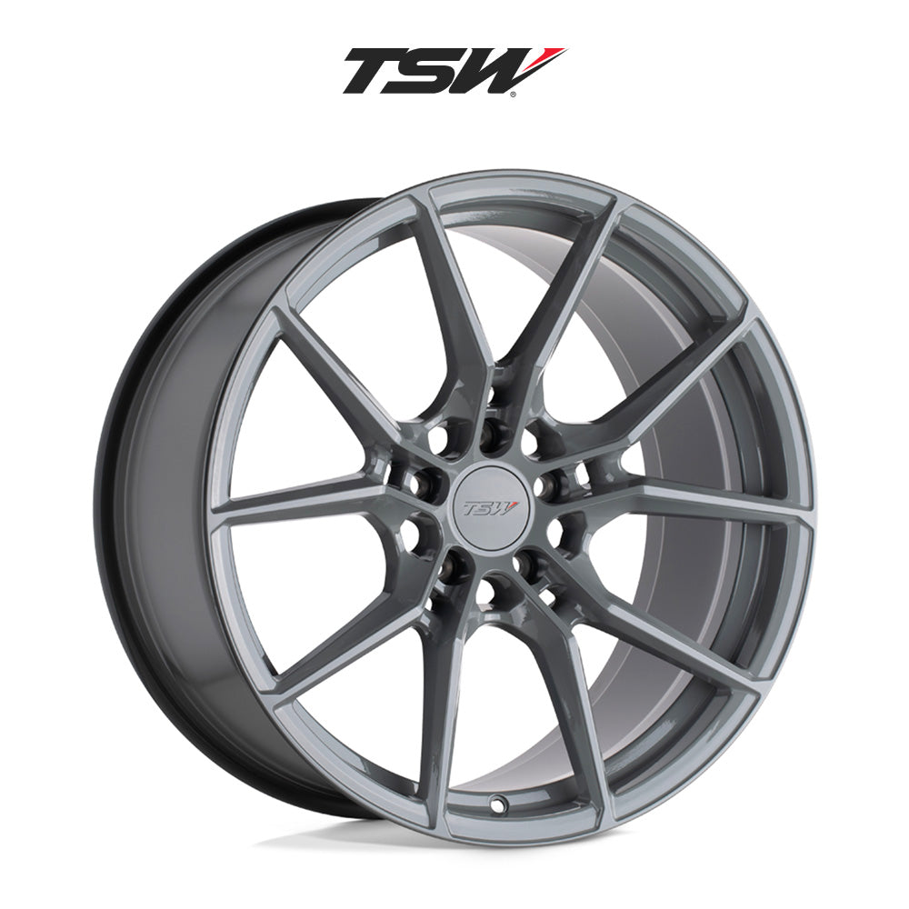日産フェアレディZ (Nissan Z)用 TSW ネプチューン 18x8J ET 35 フロント 18x9.5J ET 39 リア バトルシップグレー ホイール4本セット TSW TW NEPTUNE 18X8 5X114 +35 76 BTL GRAY / TW NEPTUNE 18X9.5 5X114 +39 76 BTL GRAY (送料無料)