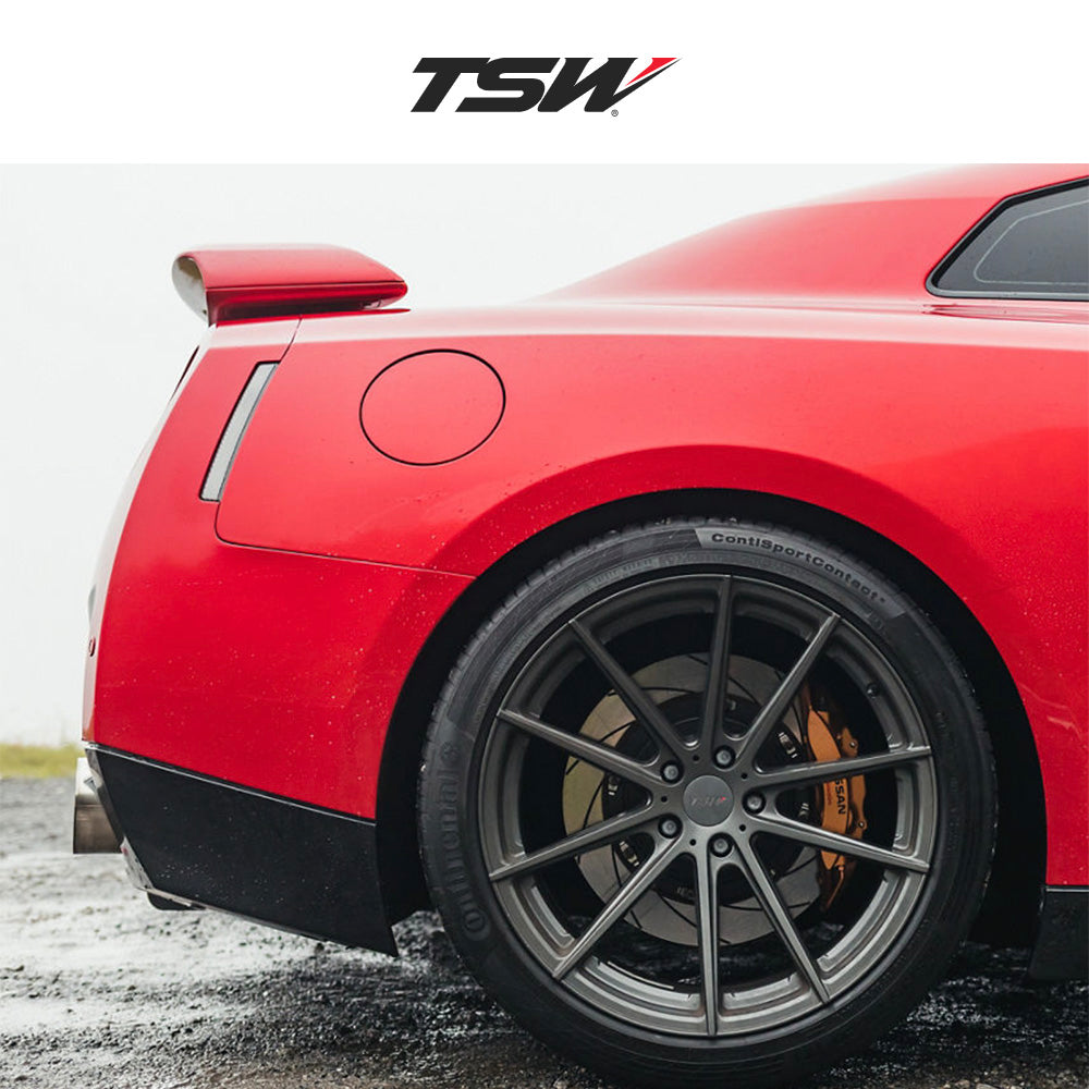 日産 GT-R (Nissan GT-R)用 TSW バサースト グロスガンメタル 20x9.5J ET 35 フロント 20x10.5J ET 25リア ホイール4本セット TSW TW BATHURST 20X9.5 5X114 +35 76 G-GNMTL / TW BATHURST 20X10.5 5X114 +25 76 G-GNMTL (送料無料)