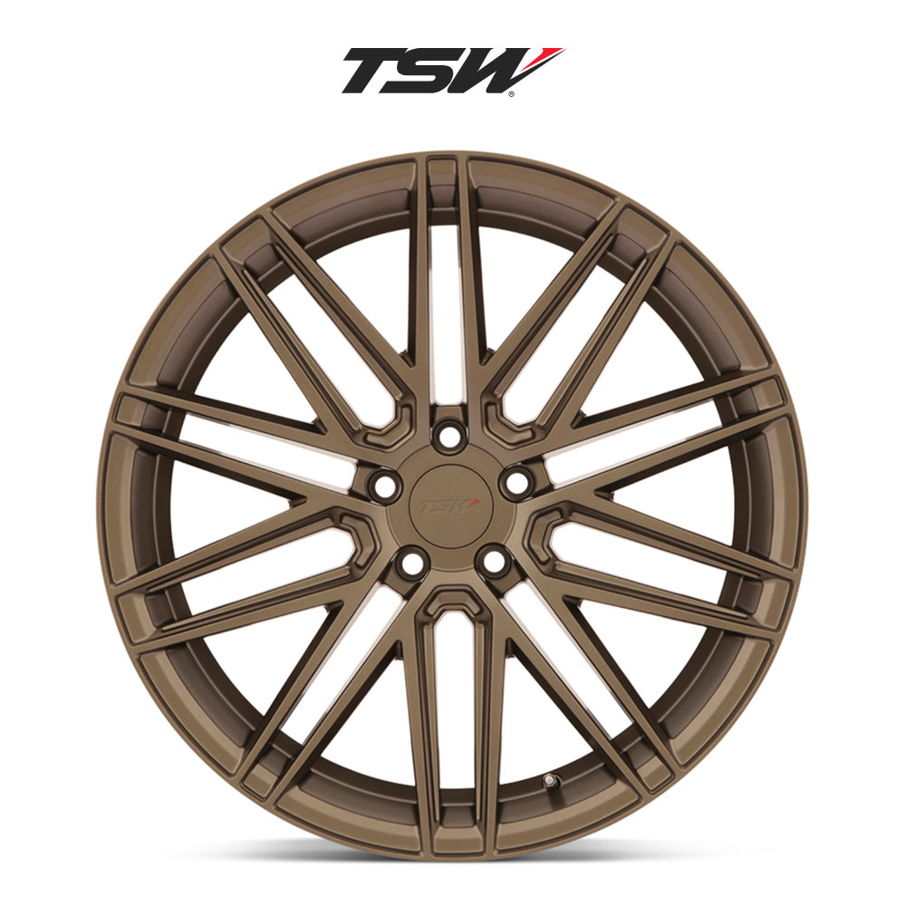 スバルWRX (Subaru WRX)用 TSW ペスカーラ 19x9.5J ET 40 フロント&リア ブロンズ ホイール4本セット TSW TW PESCARA 19X9.5 5X114 +40 76 BRNZ (送料無料)