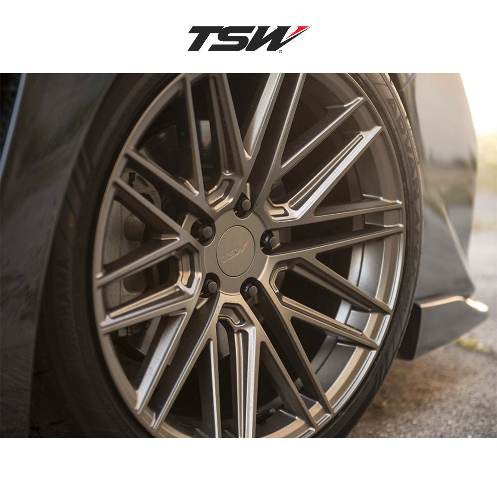 スバルWRX (Subaru WRX)用 TSW ペスカーラ 19x9.5J ET 40 フロント&リア ブロンズ ホイール4本セット TSW TW PESCARA 19X9.5 5X114 +40 76 BRNZ (送料無料)
