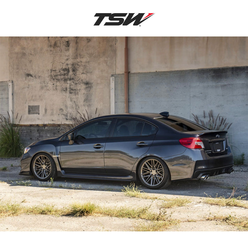 スバルWRX (Subaru WRX)用 TSW ペスカーラ 19x9.5J ET 40 フロント&リア ブロンズ ホイール4本セット TSW TW PESCARA 19X9.5 5X114 +40 76 BRNZ (送料無料)