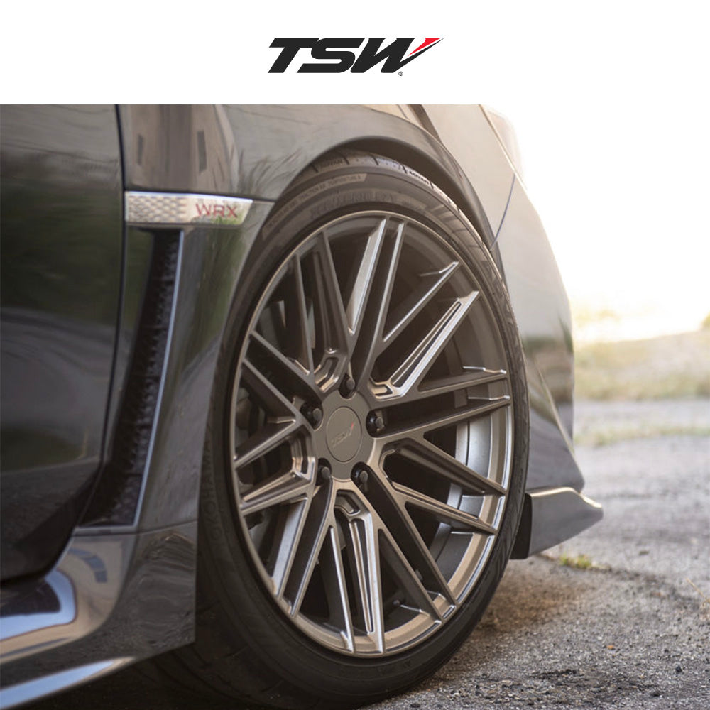 スバルWRX (Subaru WRX)用 TSW ペスカーラ 19x9.5J ET 40 フロント&リア ブロンズ ホイール4本セット TSW TW PESCARA 19X9.5 5X114 +40 76 BRNZ (送料無料)