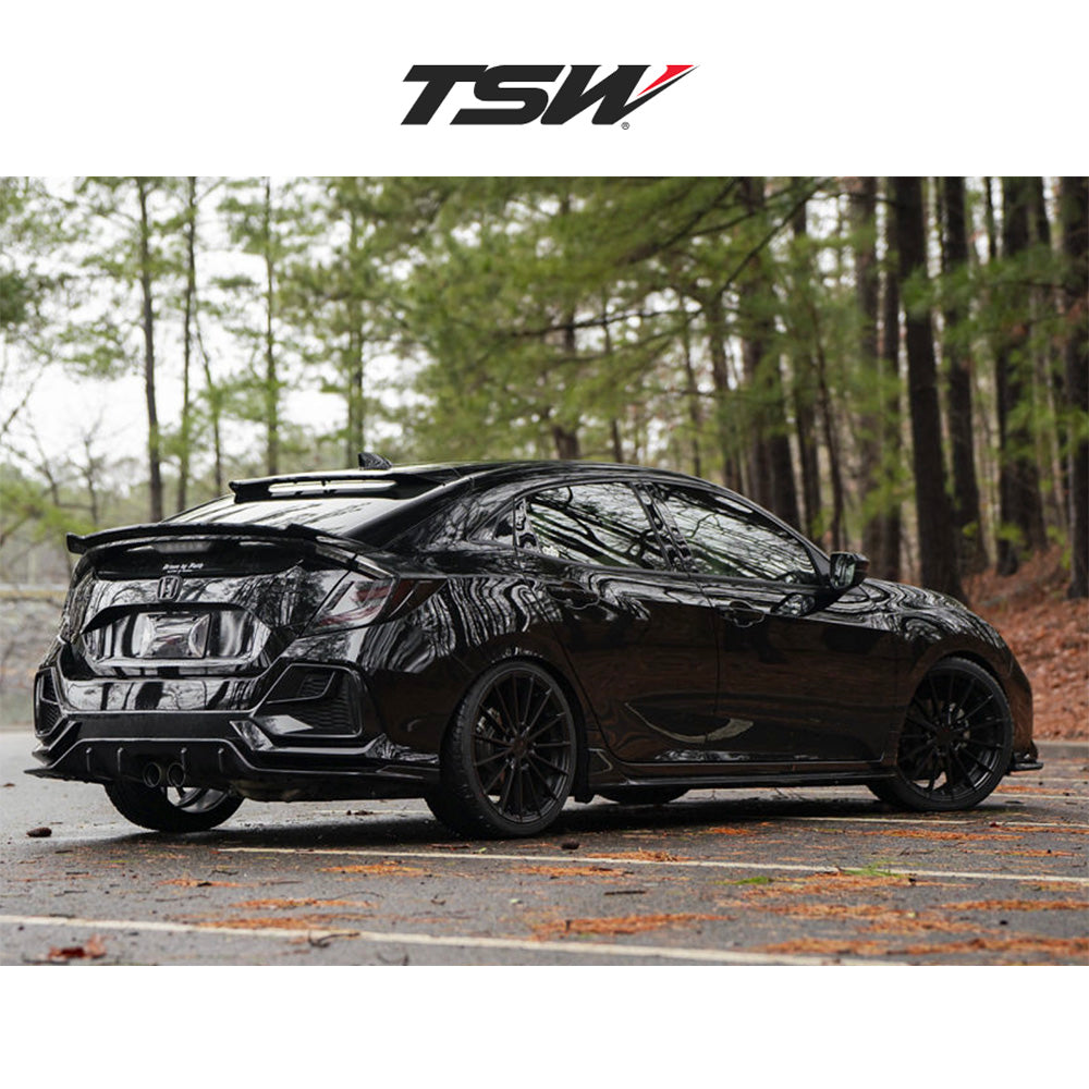 テスラ モデル3 (TESLA Model 3)用 TSW グッドウッド 20x9J マットブラックホイール4本セット TSW Goodwood TW005 20X9 5X4.5 M-BLK 35MM (送料無料)