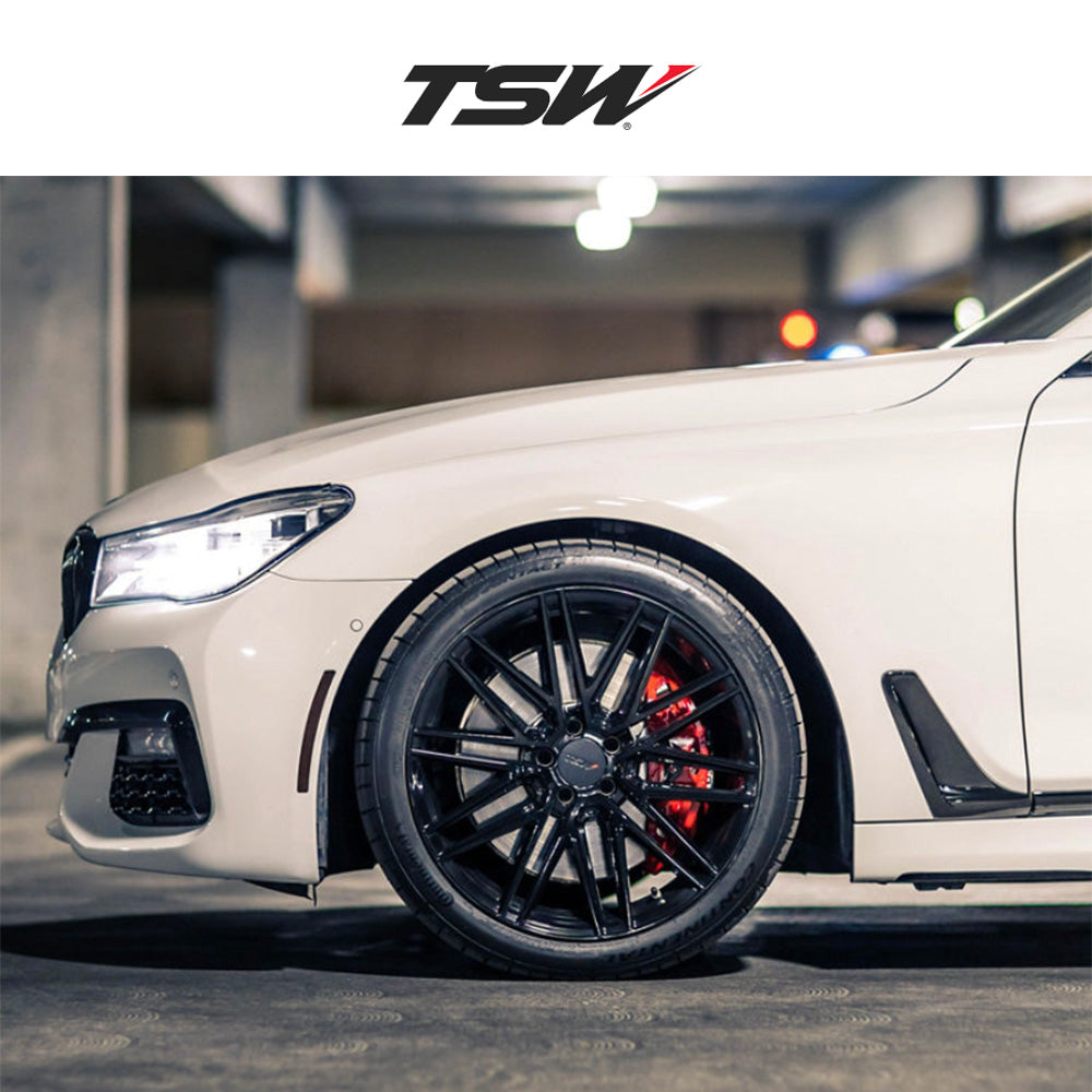 BMW X5用 TSW ペスカーラ 18x8.5J グロスブラックホイール4本セット TSW Pescara TWPCA 18X8.5 5X112 G-BLK 42MM (送料無料)