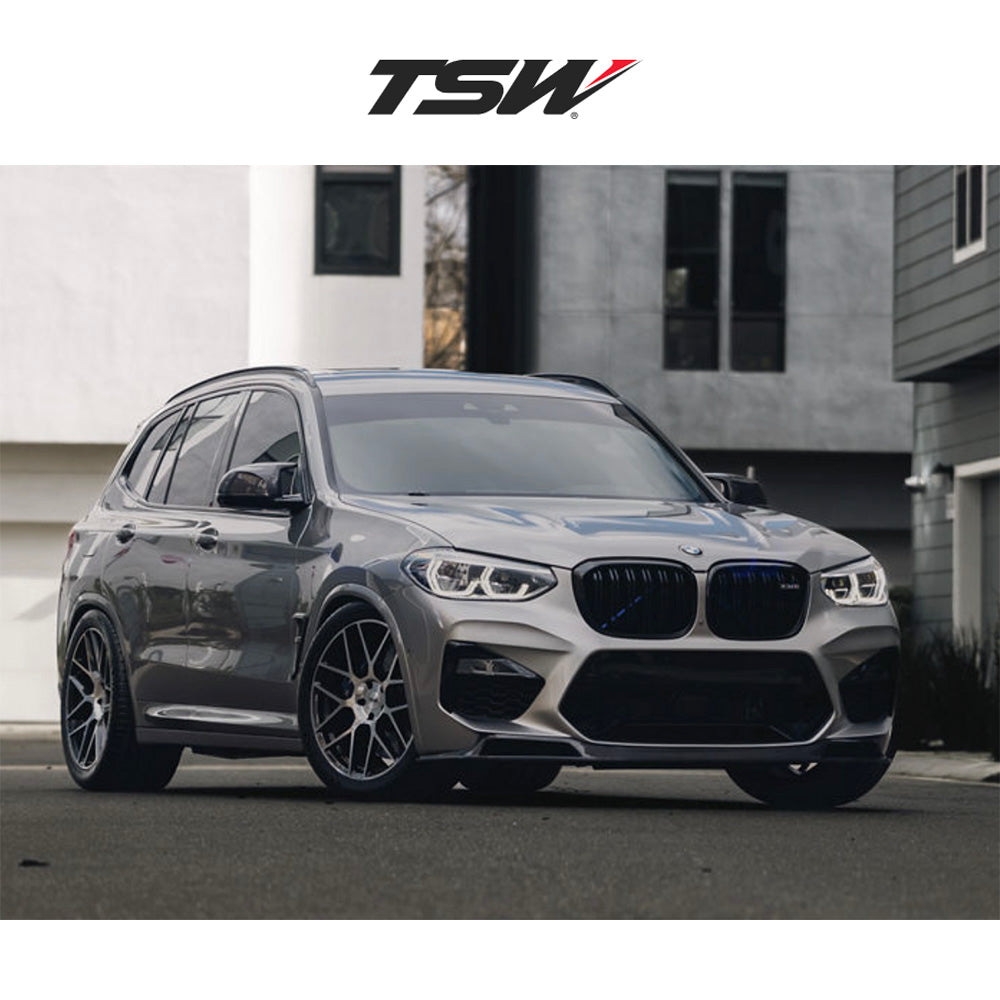BMW X5用 TSW ラサルト 22x9J グロスブラックマシンド ホイール4本セット TSW Lasarthe TW002 22X9 5X112 G-BLK-MCH 27MM (送料無料)