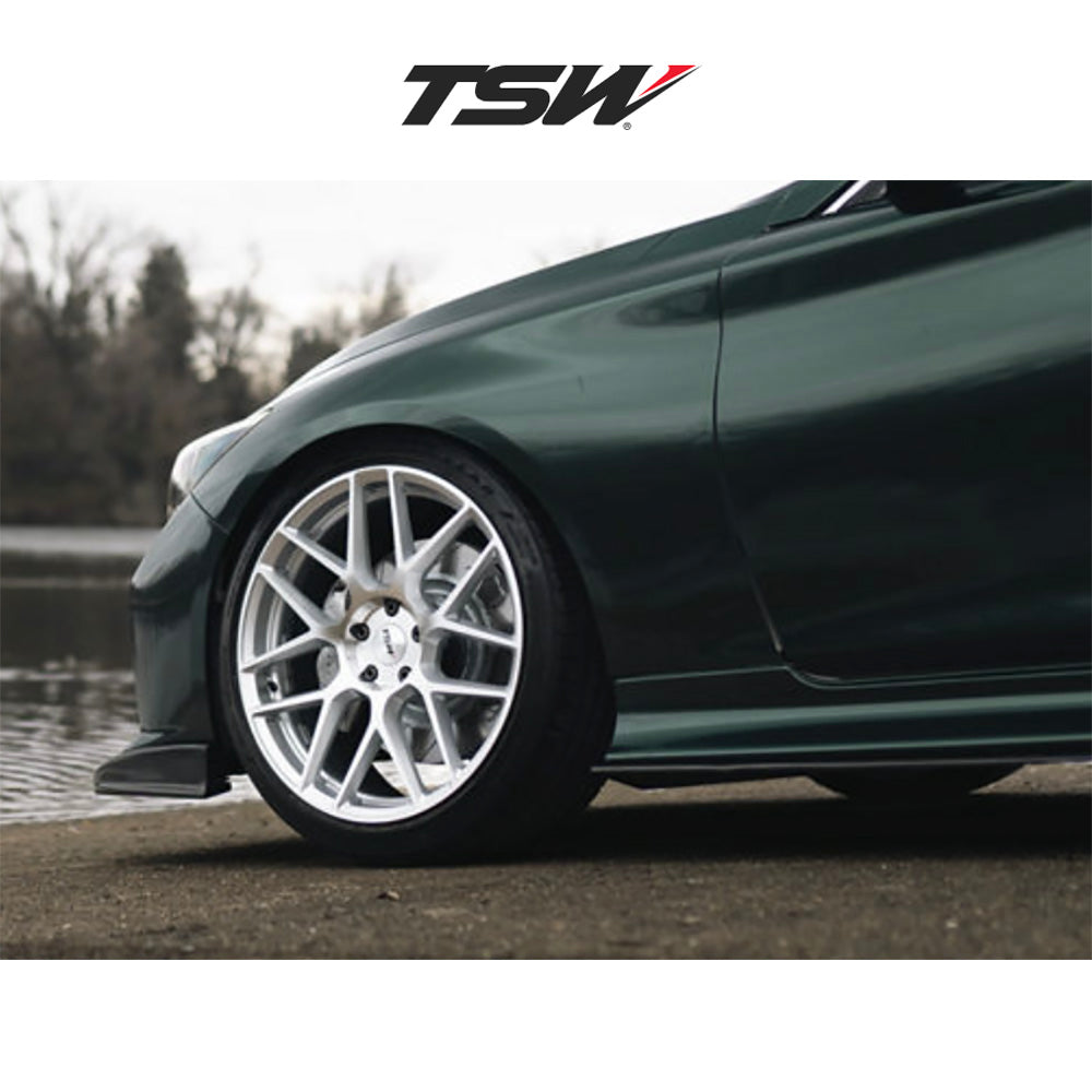 BMW X5用 TSW ラサルト 20x9J グロスシルバーマシンド ホイール4本セット TSW Lasarthe TW002 20X9 5X112 G-SLV-MACH 27MM (送料無料)