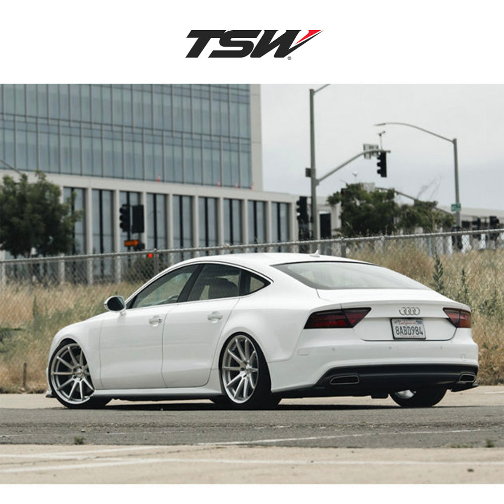 トヨタ GR86(Toyota GR86)用 TSW カナード 19x8.5J ET 38 フロント&リア グロスシルバーマシンドフェイス フロー成形アルミニウムホイール4本セット TSW CANARD 19X8.5 5X100 72 +38 SLV-MCH (消費税、送料込み)