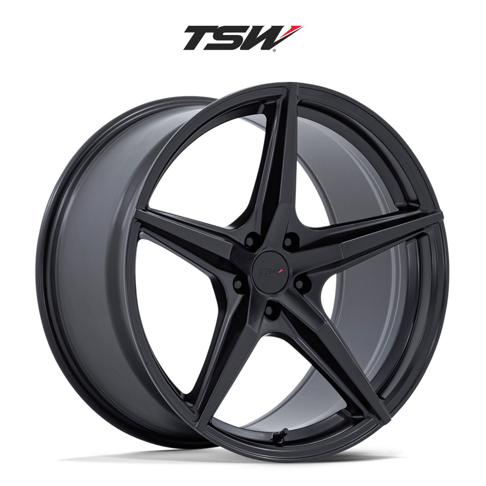 トヨタ GR86(Toyota GR86)用 TSW エスプリ 18x8.5J ET 38 フロント&リア マットブラック ホイール4本セット TSW ESPRIT 18X8.5 5X100 72 +38 M-BLK (送料無料)