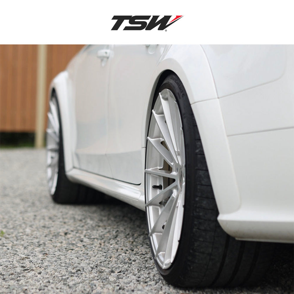 テスラ モデル3 (TESLA Model 3)用 TSW グッドウッド 20x9J ハイパーシルバー ホイール4本セット TSW Goodwood TW005 20X9 5X4.5 H-SLV 35MM (送料無料)