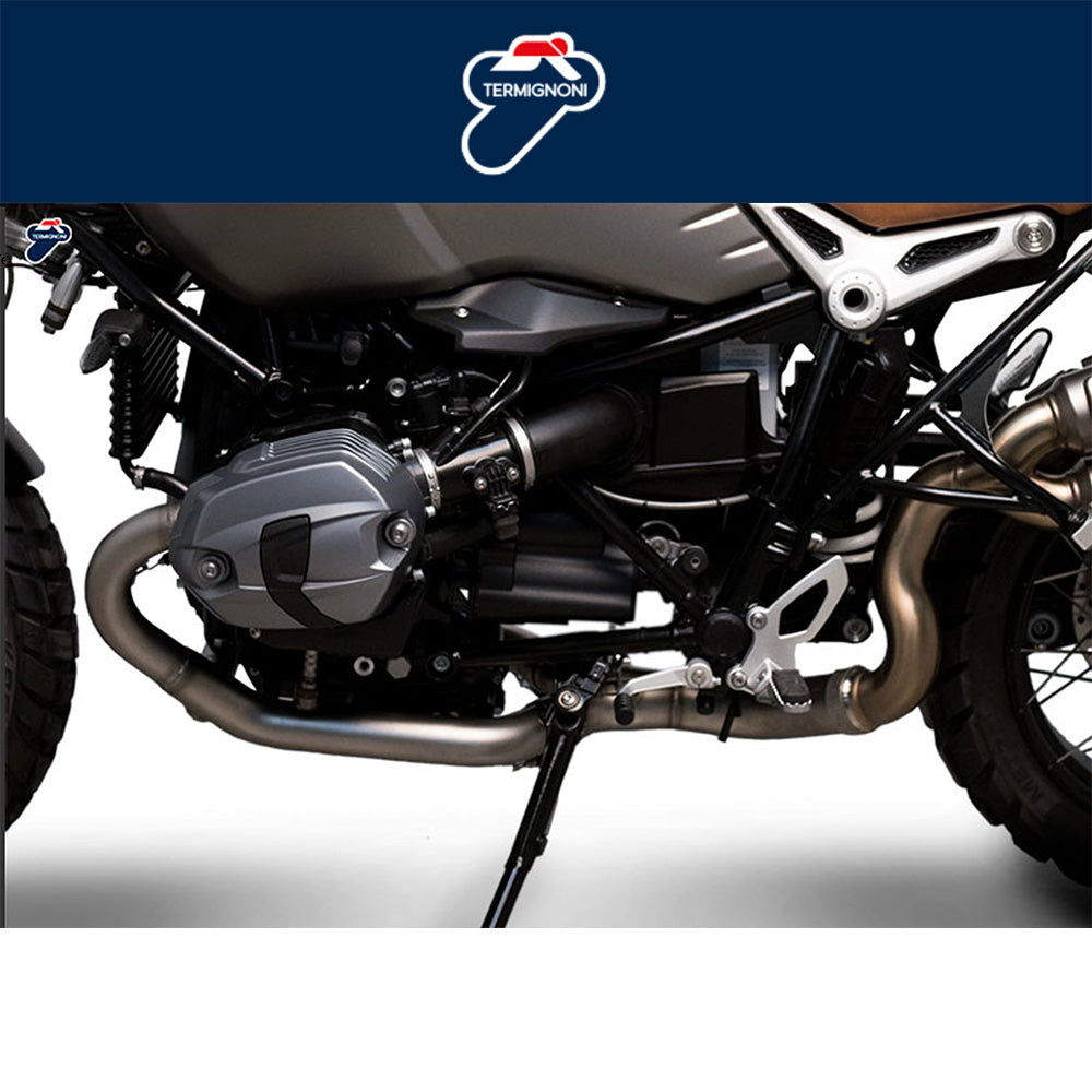 2016年から2020年式モデル BMW R nineT用 テルミニョーニ ステンレスレーシングフロントセクション Termignoni Stainless Racing Front Section R nineT (16-20) (送料無料)