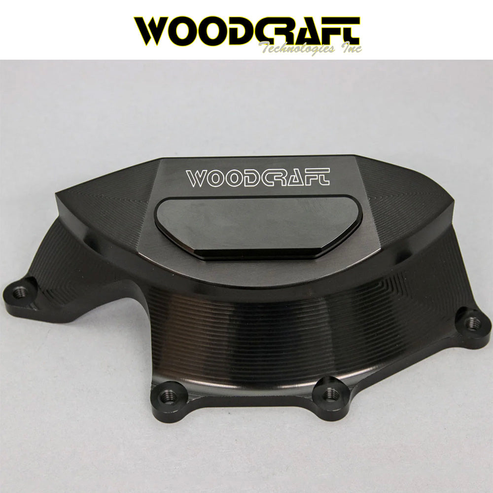 2009-2025年式 アプリリア RSV4用ウッドクラフト製 スキッドパッド付きクラッチカバープロテクター Woodcraft 60-0740RB Aprilia RSV4/Tuono V4 RHS Clutch Cover Protector w/ Skid Pad (消費税、送料込み)