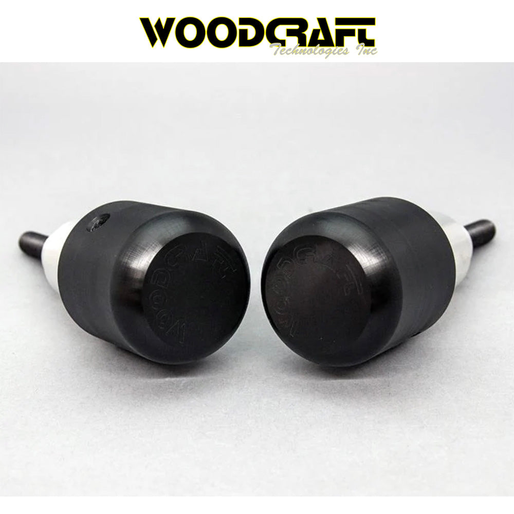 2006-2025年式 ヤマハYZF-R6用 ウッドクラフト製パック付きフレームスライダーキット Woodcraft 50-0449 Yamaha R6 Frame Slider Kit with pucks (消費税、送料込み)
